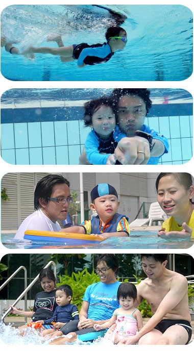 toddler swimming lesson