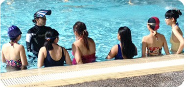 lady-swimming-lessons | Happy Fish Swim School ladies swimming class